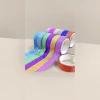Colored glitter tape made of PVC material, 15mm wide and 10m long, for decoration of hand journal stickers details Picture